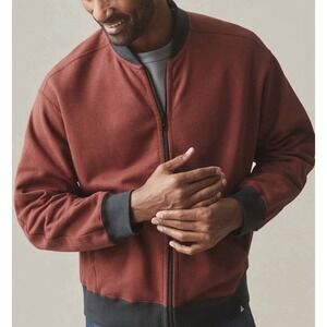 New $175 CROSBY & HOWARD JACKET Men's Dillards XLG Bomber Jacket Full Zip